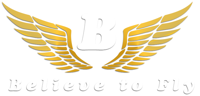 Believe to Fly Logo